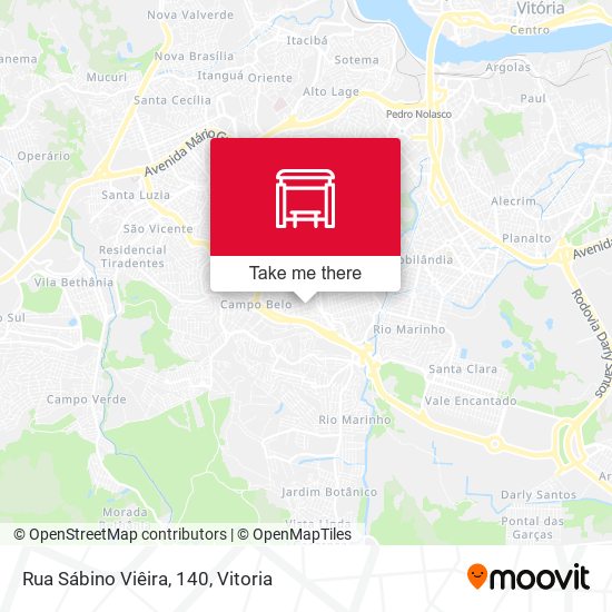 Rua Sábino Viêira, 140 map