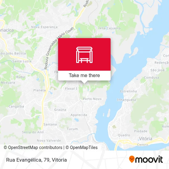 Rua Evangélica, 79 map