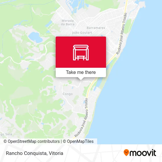 Rancho Conquista map