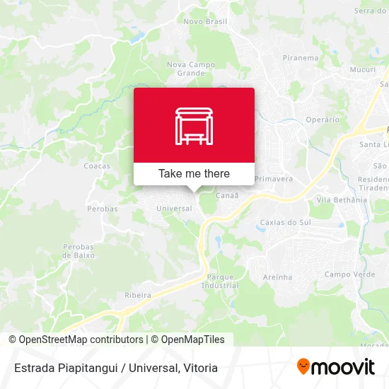 Estrada Piapitangui / Universal map