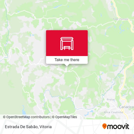 Mapa Estrada De Sabão