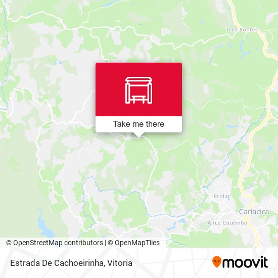 Estrada De Cachoeirinha map