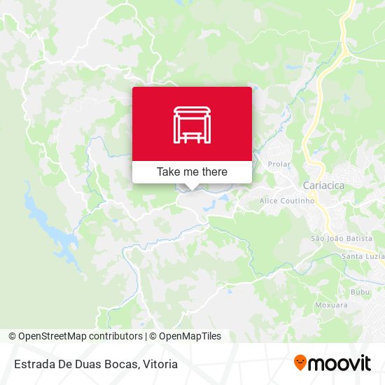 Estrada De Duas Bocas map