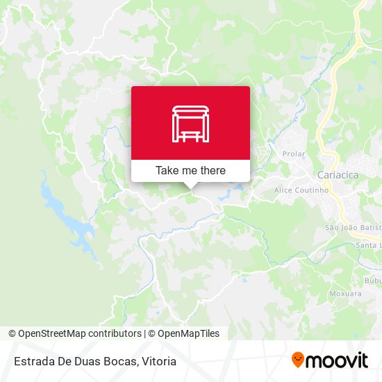 Estrada De Duas Bocas map