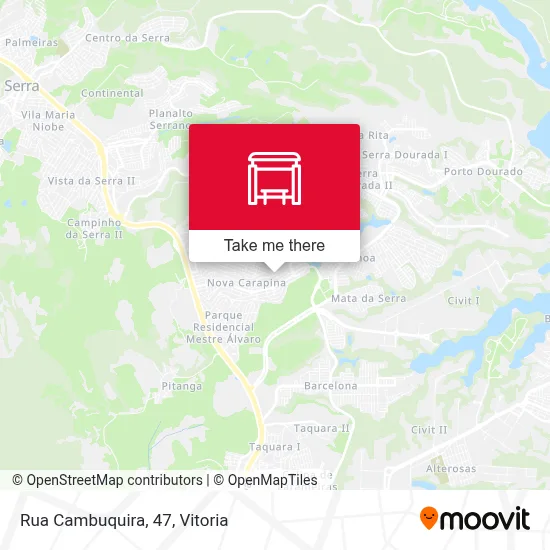 Rua Cambuquira, 47 map
