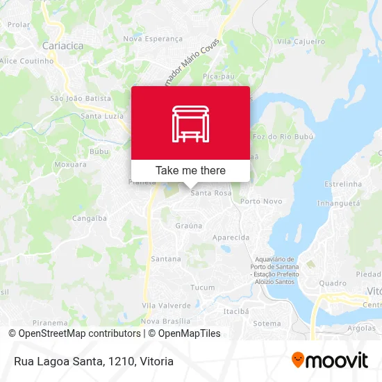 Rua Lagoa Santa, 1210 map