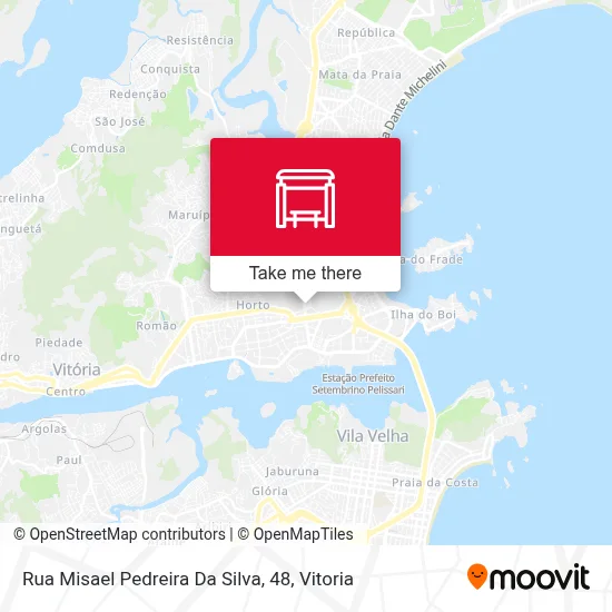 Rua Misael Pedreira Da Silva, 48 map