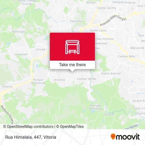 Rua Himalaia, 447 map