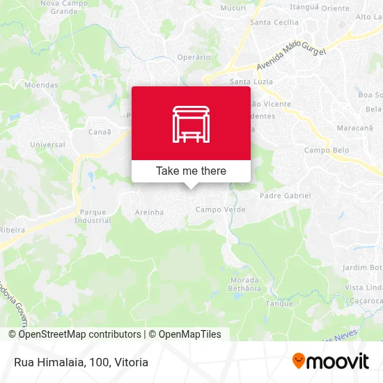 Rua Himalaia, 100 map