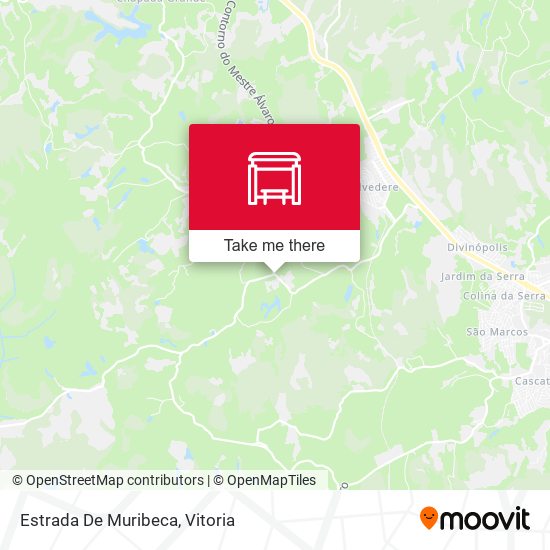 Estrada De Muribeca map