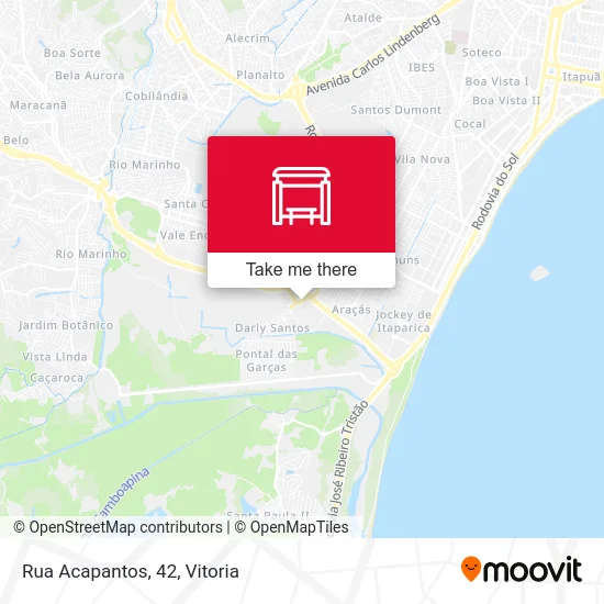 Rua Acapantos, 42 map