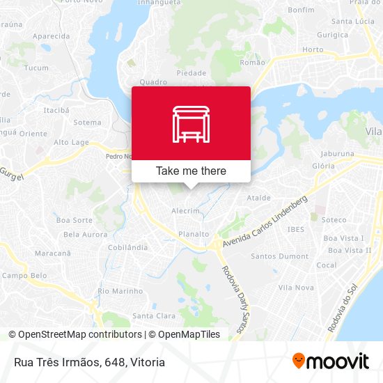 Rua Três Irmãos, 648 map