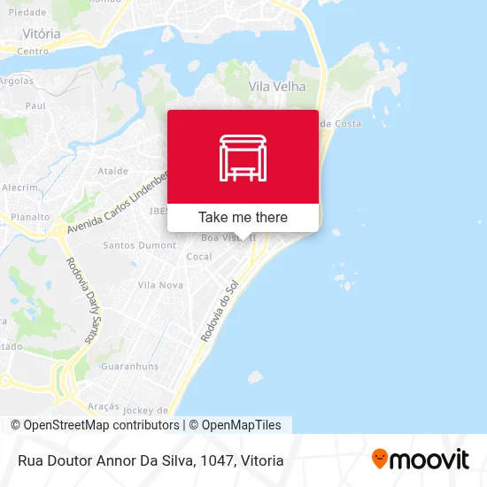 Rua Doutor Annor Da Silva, 1047 map