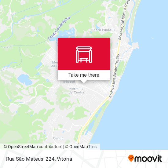 Rua São Mateus, 224 map