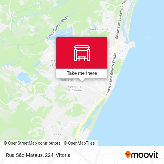 Rua São Mateus, 224 map
