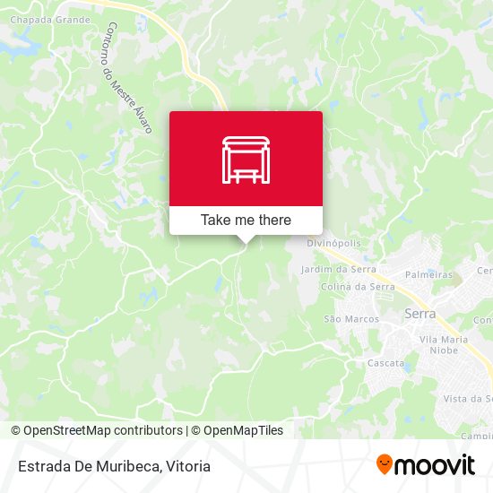 Estrada De Muribeca map