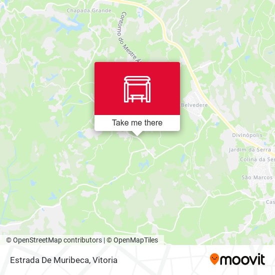 Estrada De Muribeca map