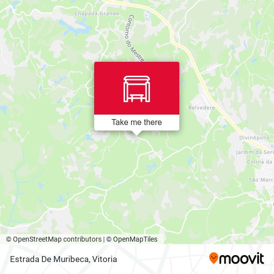 Estrada De Muribeca map