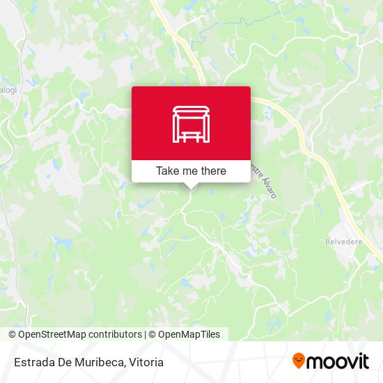 Estrada De Muribeca map