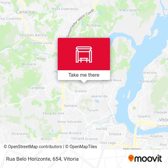 Rua Belo Horizonte, 654 map