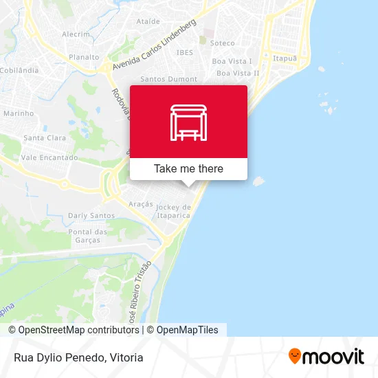 Rua Dylio Penedo map