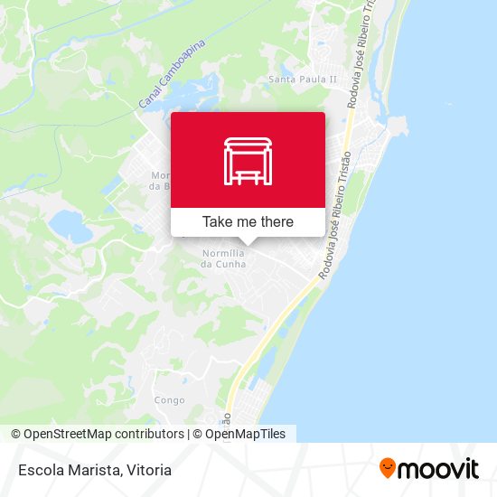 Escola Marista map