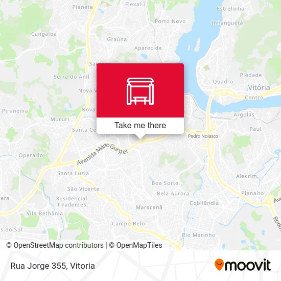 Rua Jorge 355 map