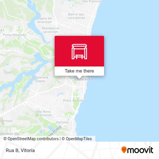 Rua B map