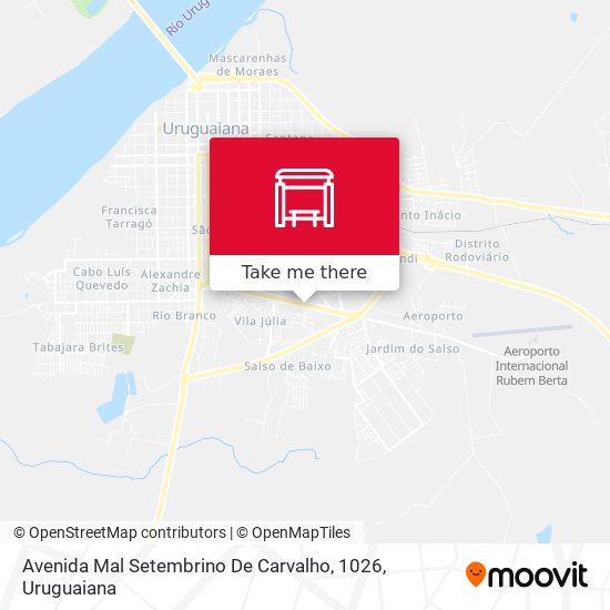 Avenida Mal Setembrino De Carvalho, 1026 map