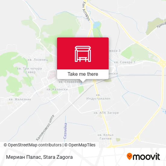 Карта Мериан Палас