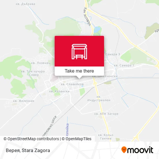Карта Верея