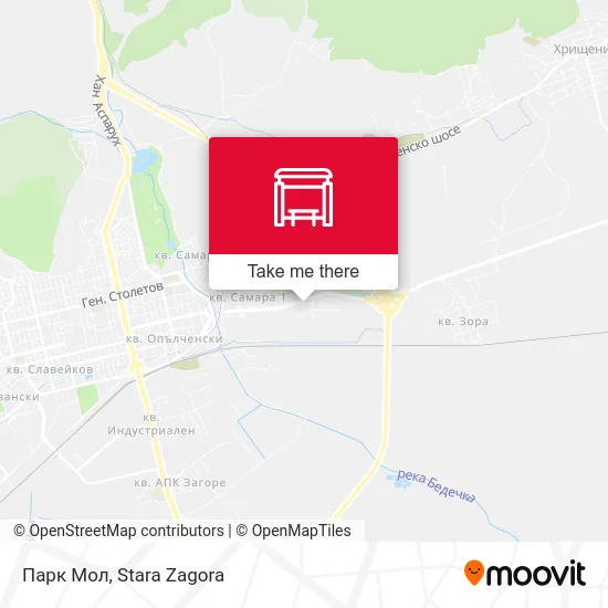 Карта Парк Мол