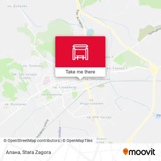 Карта Алана