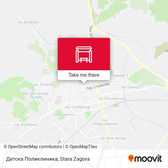 Карта Детска Поликлиника