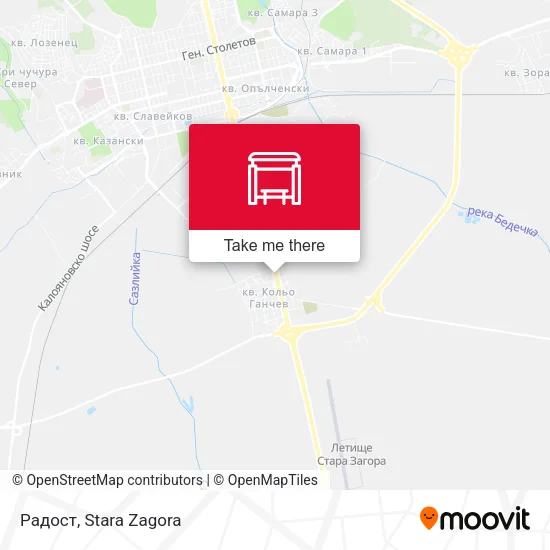 Карта Радост