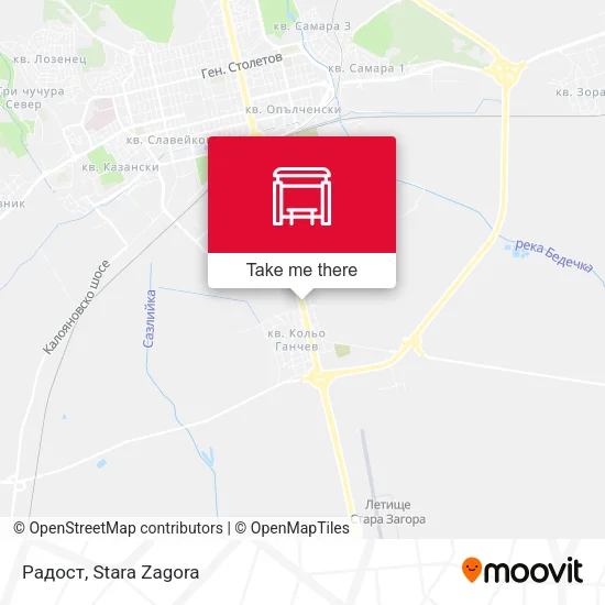 Карта Радост