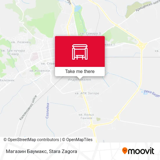 Карта Магазин Баумакс