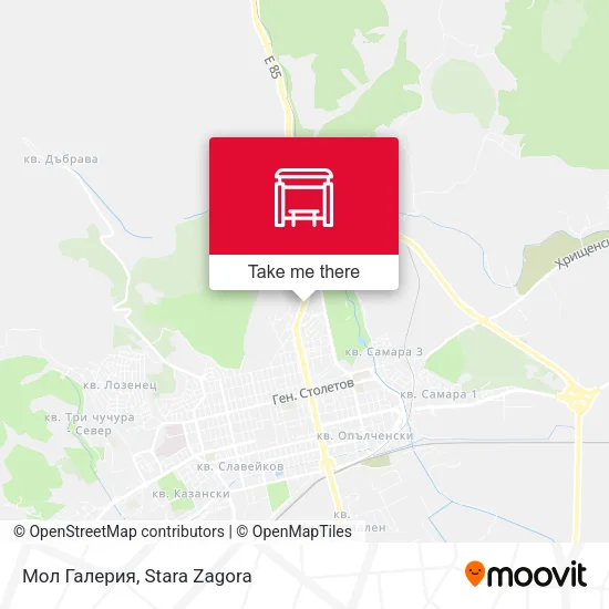 Карта Мол Галерия