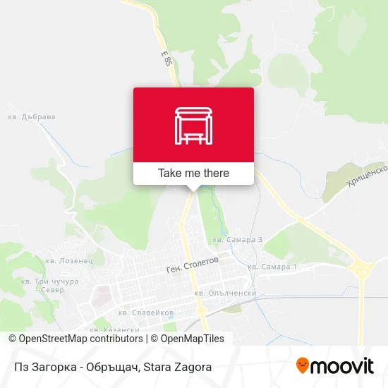 Пз Загорка - Обръщач map