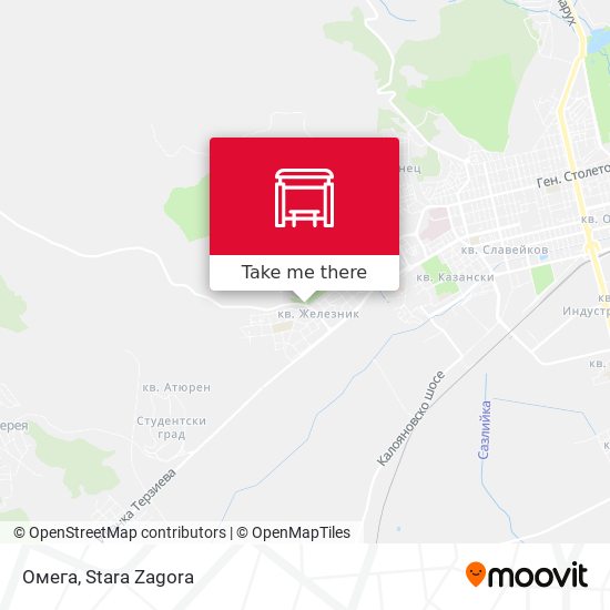 Омега map