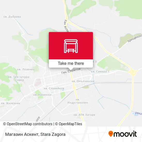 Карта Магазин Аскент