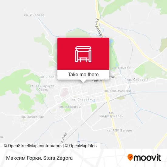 Карта Максим Горки