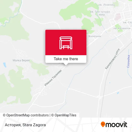 Карта Астория