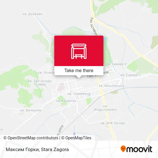 Карта Максим Горки