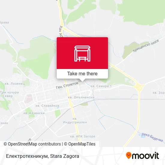 Карта Електротехникум