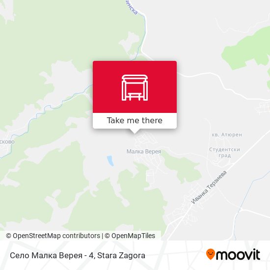 Село Малка Верея - 4 map