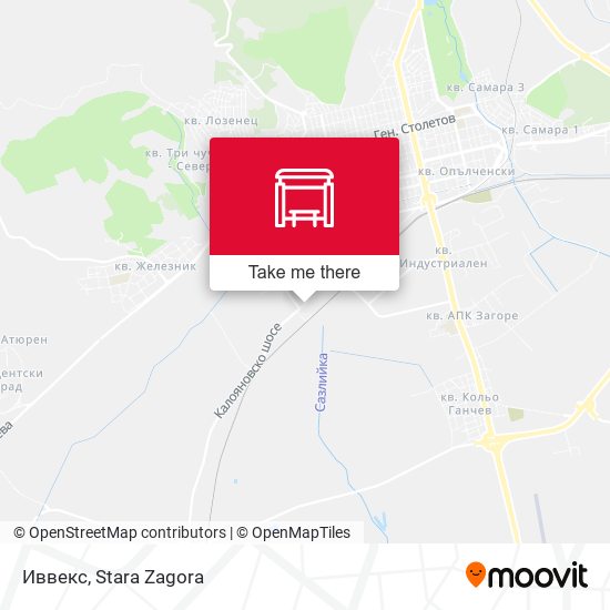 Иввекс map