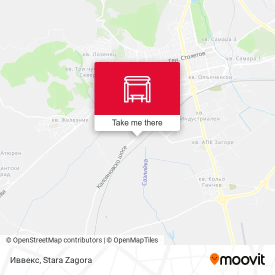 Карта Иввекс