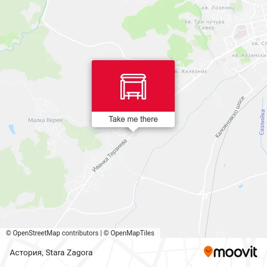 Карта Астория