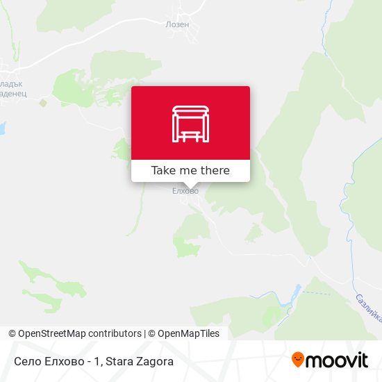 Село Елхово - 1 map